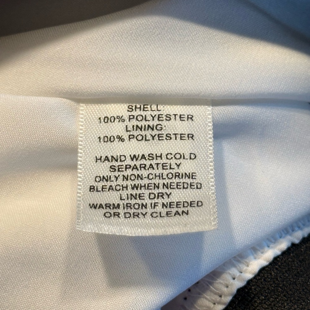 White House Black Market Black and White A-Line Skirt - Picture 3 of 3